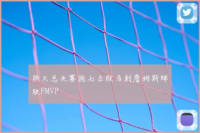 热火总决赛抢七击败马刺詹姆斯蝉联FMVP